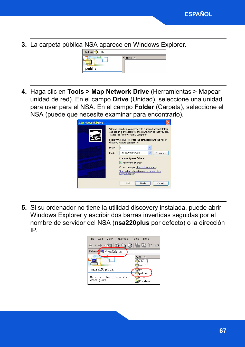 ZyXEL Communications Network Storage NSA-220 Plus User Manual | Page 67 / 216