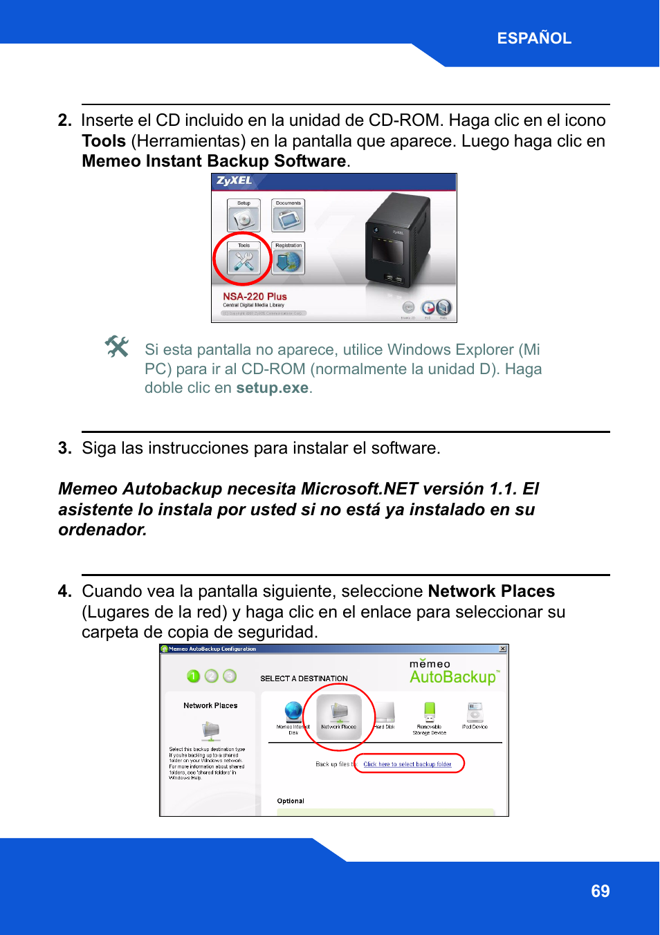 ZyXEL Communications Network Storage NSA-220 Plus User Manual | Page 69 / 216
