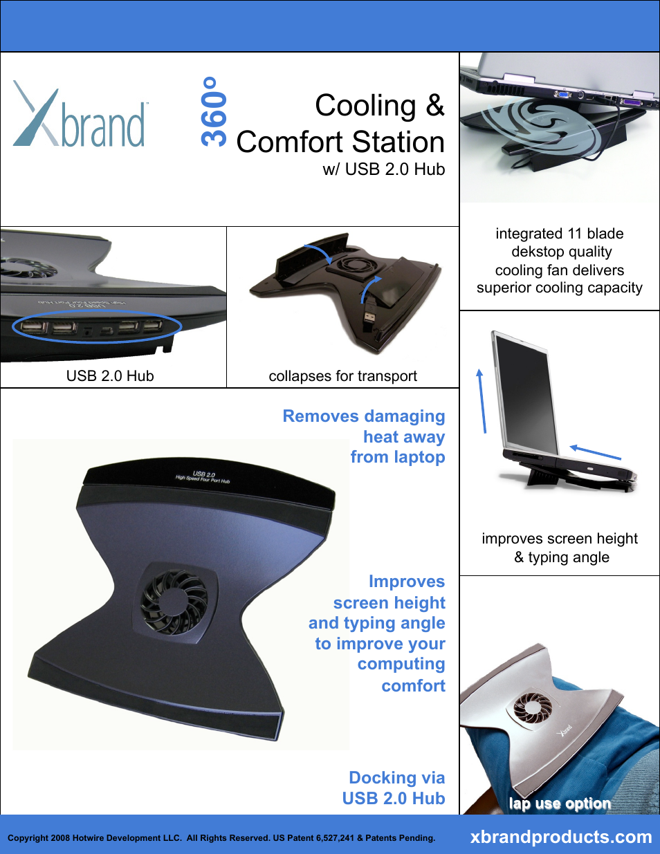 Xbrand XB-1009H User Manual | 2 pages