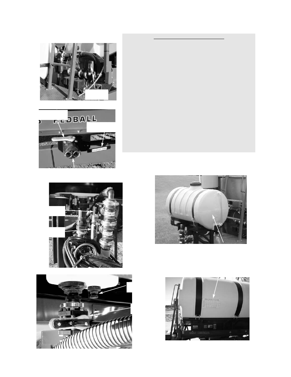 565 trailer sprayer - operation instructions | Redball Electrical 565 User Manual | Page 18 / 110