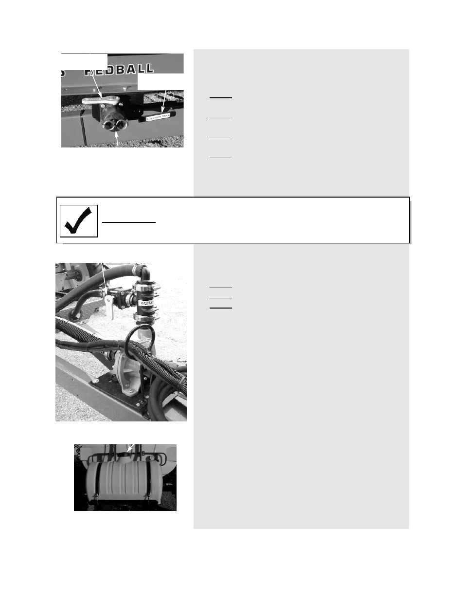 565 trailer sprayer - operation instructions | Redball Electrical 565 User Manual | Page 22 / 110