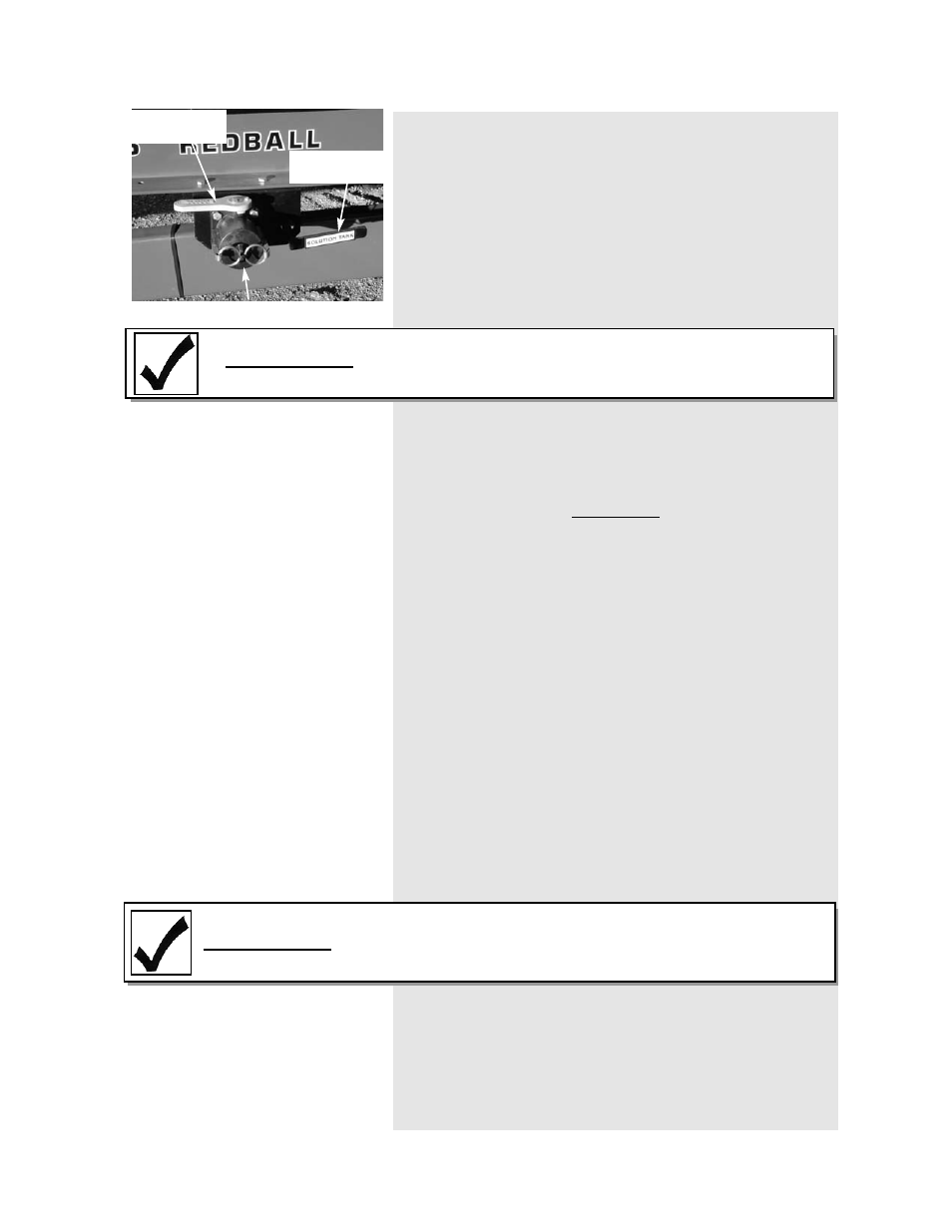 565 trailer sprayer - operation instructions, Important | Redball Electrical 565 User Manual | Page 26 / 110