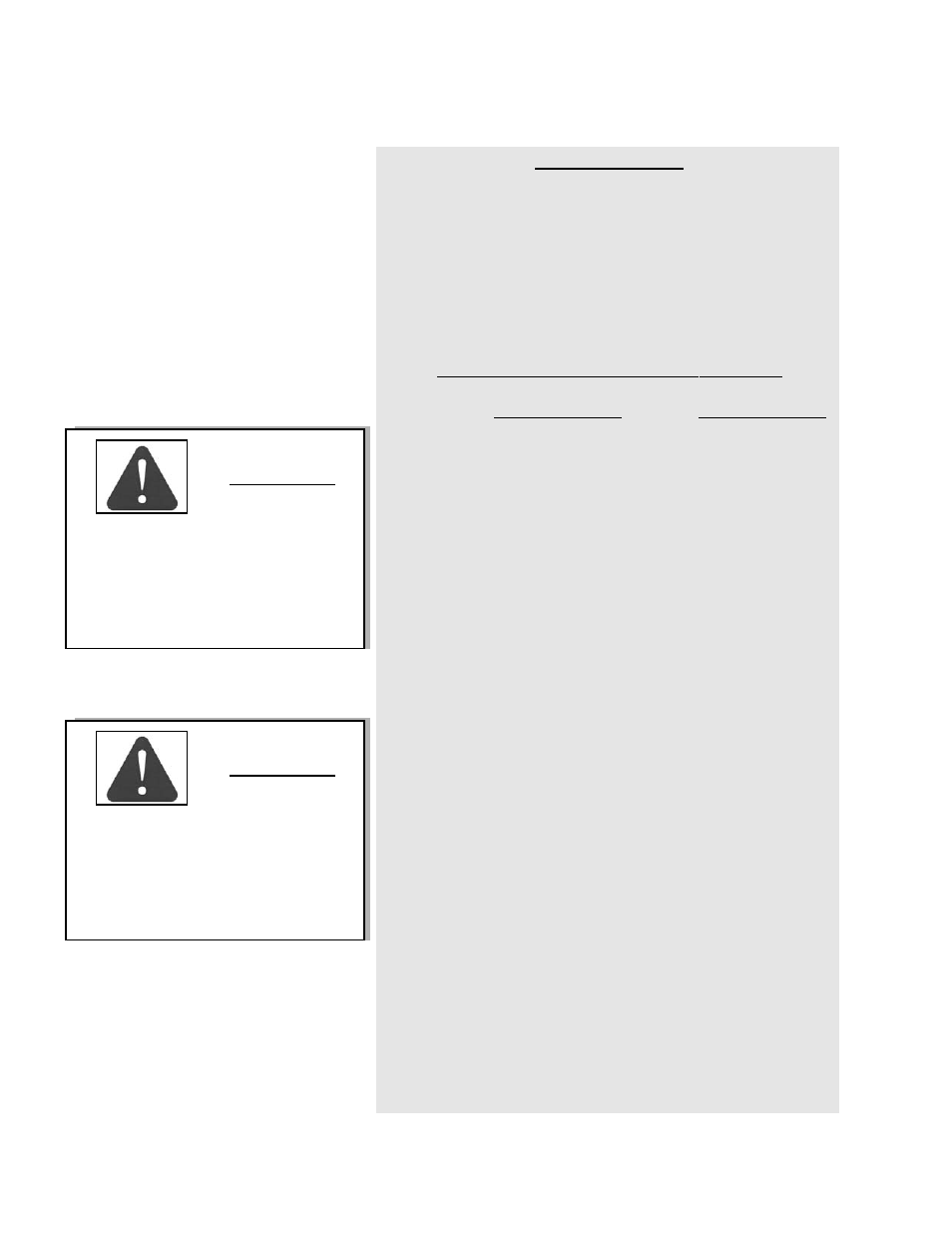 Warning | Redball Electrical 565 User Manual | Page 50 / 110