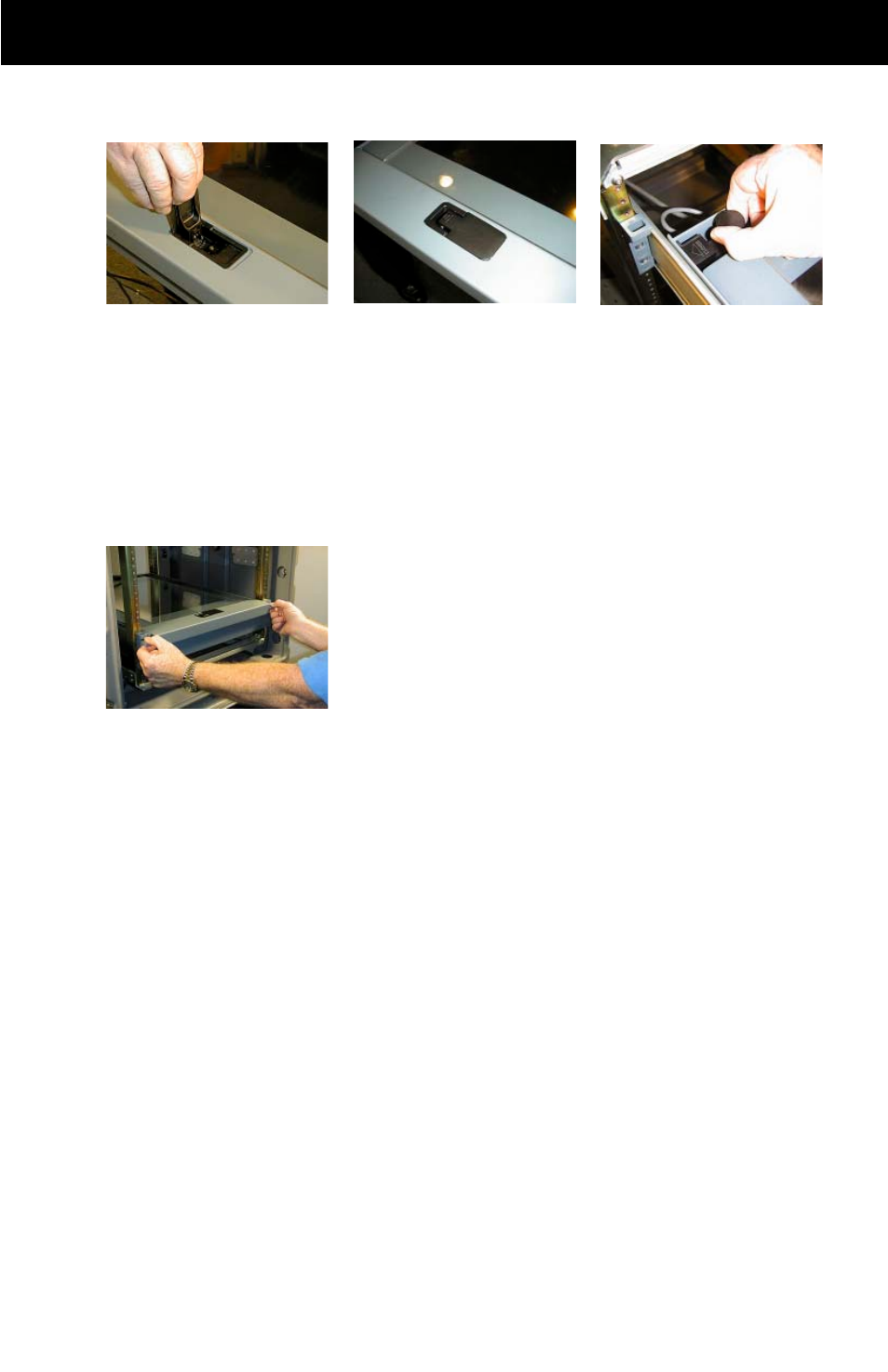 Display stowage, Close glider | Z Microsystems 21 User Manual | Page 24 / 34