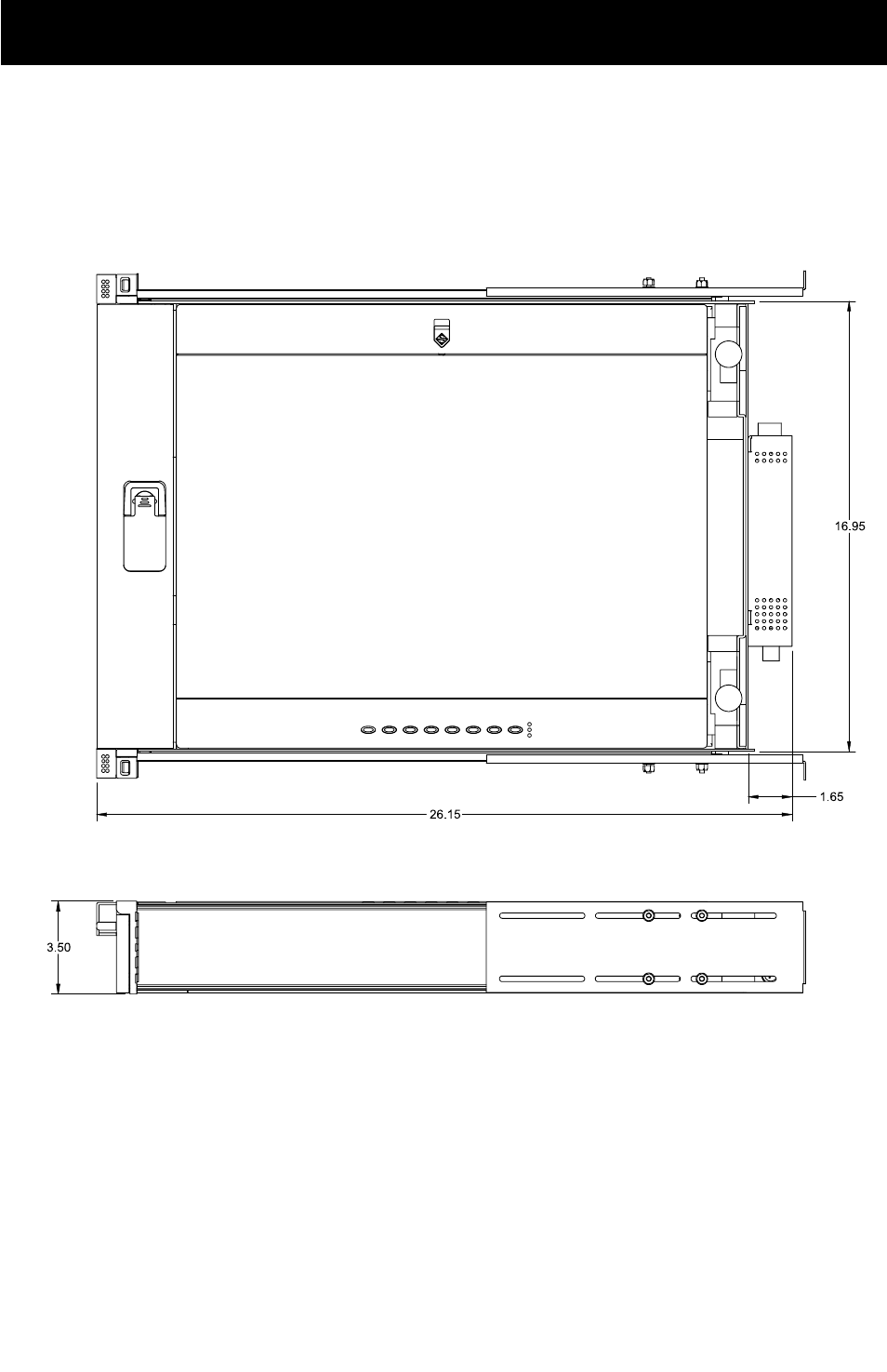 Appendix mechanical outline drawings | Z Microsystems 21 User Manual | Page 29 / 34