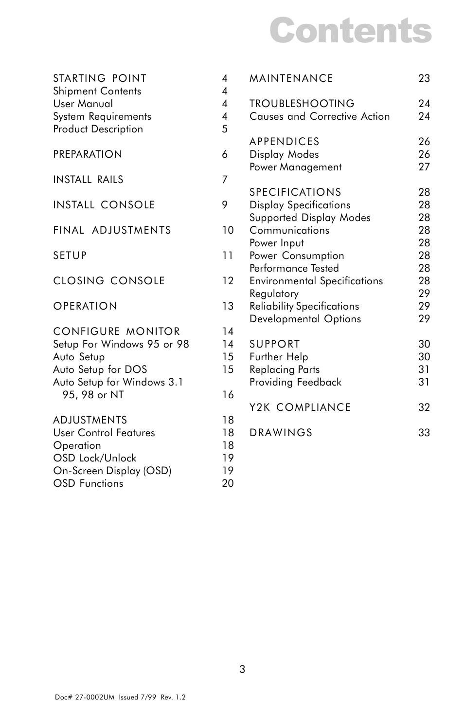 Z Microsystems 15 User Manual | Page 3 / 35
