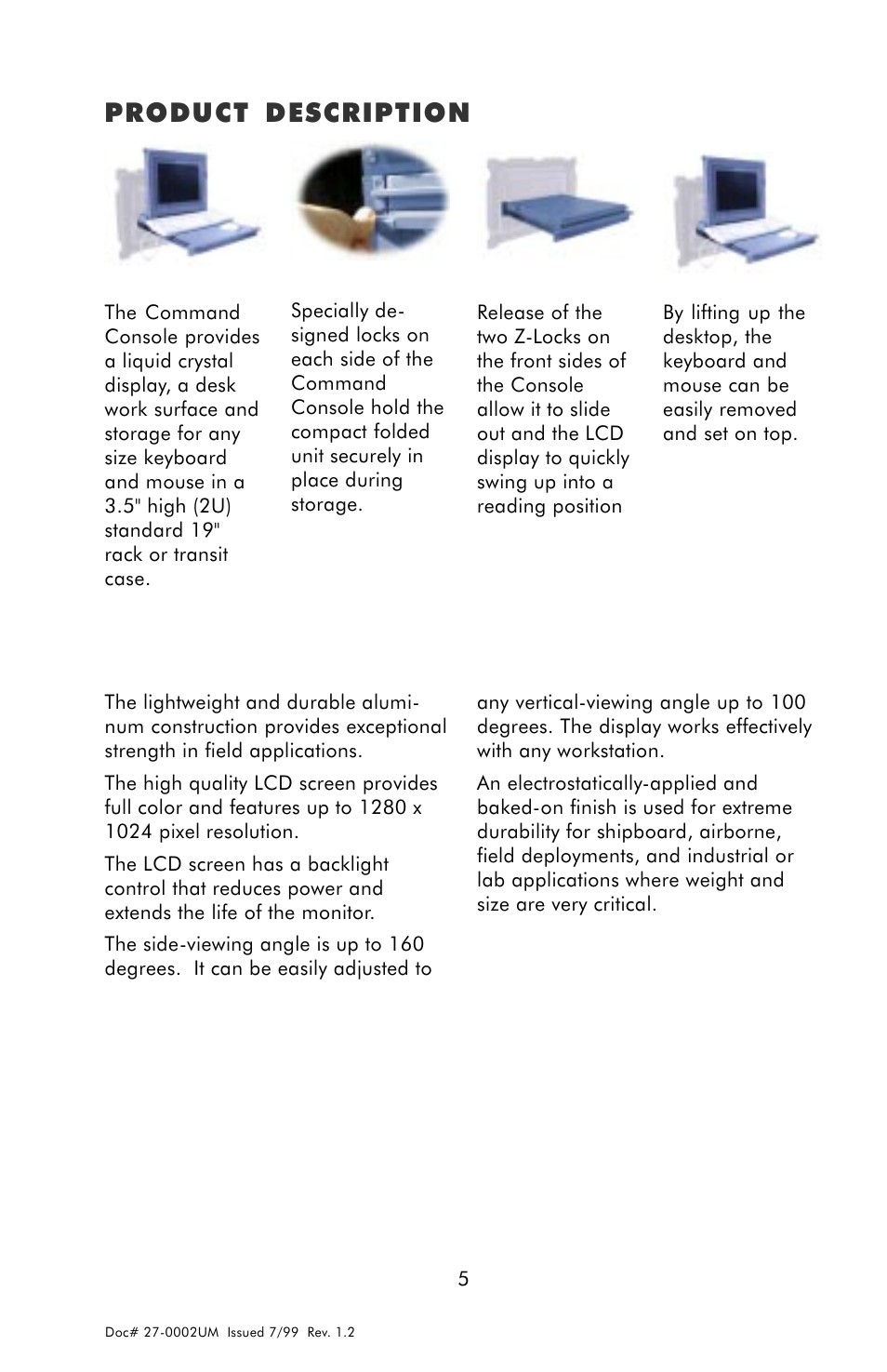 Product description | Z Microsystems 15 User Manual | Page 5 / 35