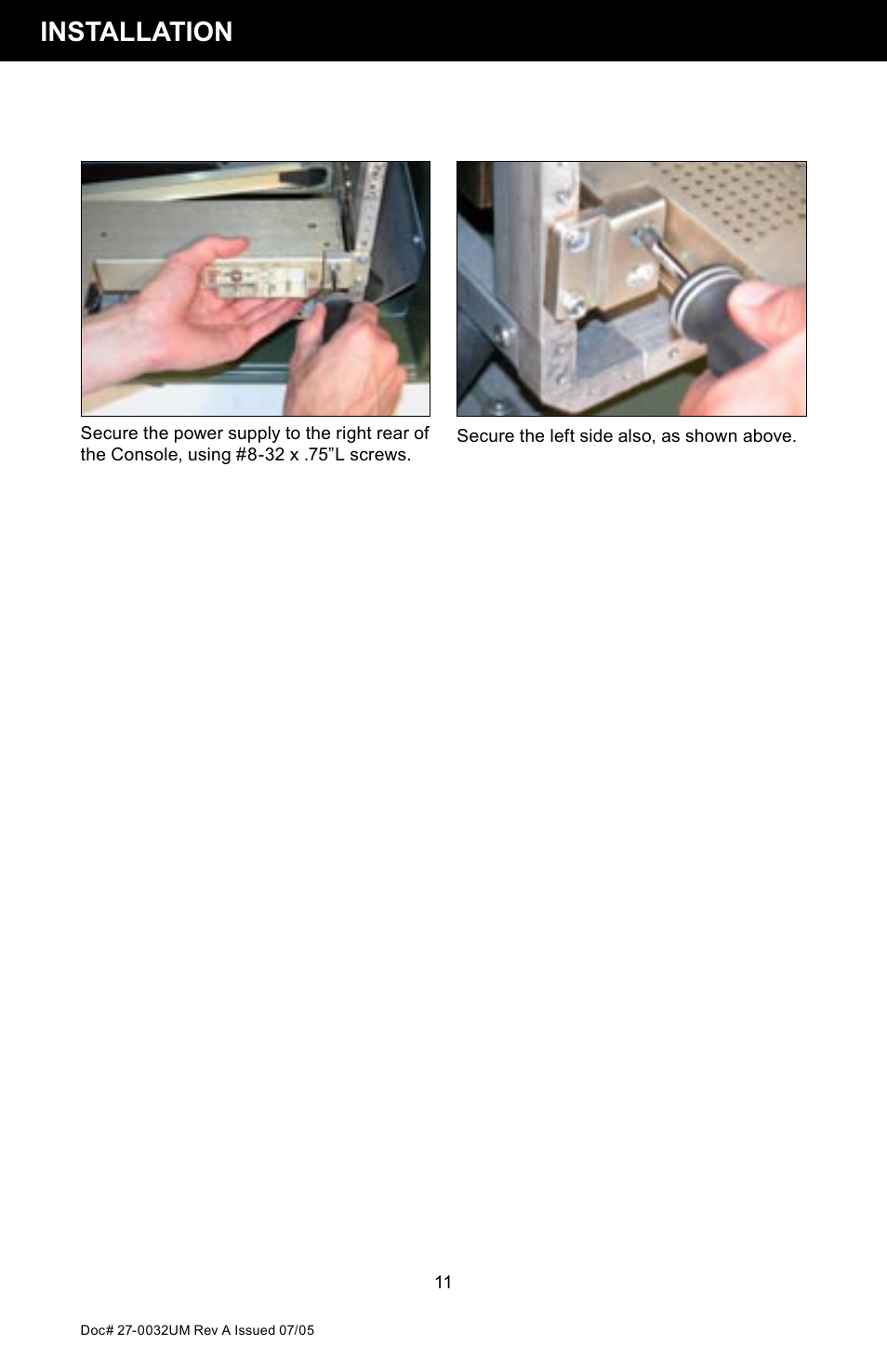 Installation | Z Microsystems SL User Manual | Page 11 / 51