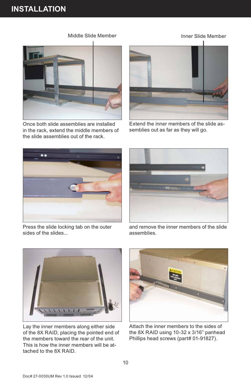 Installation | Z Microsystems 8X User Manual | Page 10 / 51