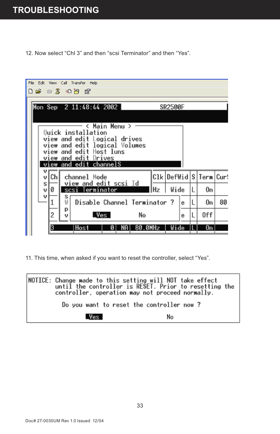 Troubleshooting | Z Microsystems 8X User Manual | Page 33 / 51