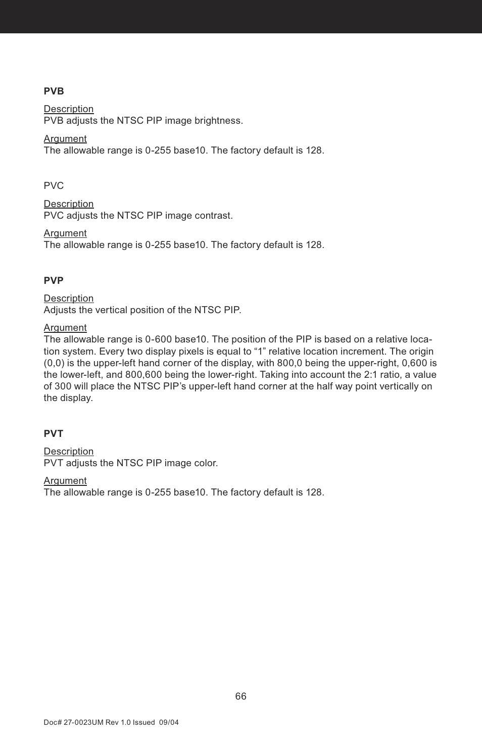 Appendix | Z Microsystems 19 User Manual | Page 66 / 67