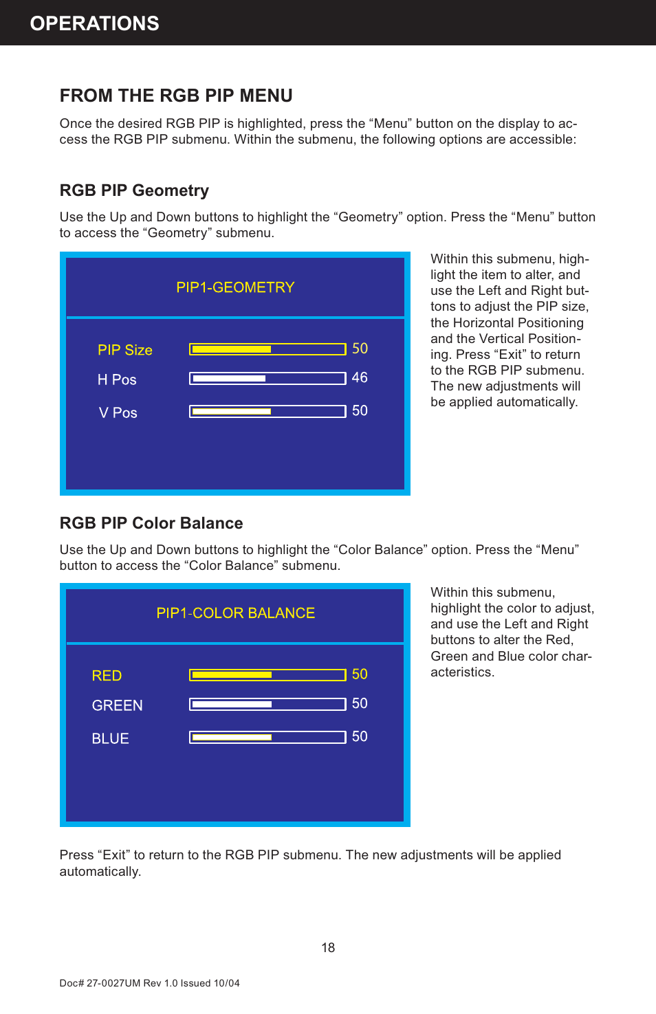 Operations | Z Microsystems StarGate 20 User Manual | Page 18 / 64