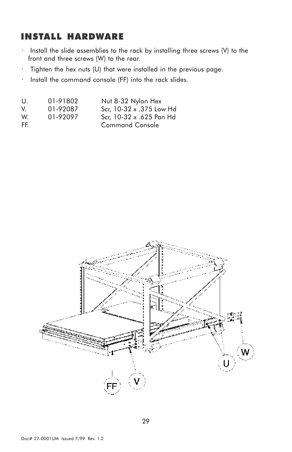 Install hardware | Z Microsystems 14 User Manual | Page 29 / 32