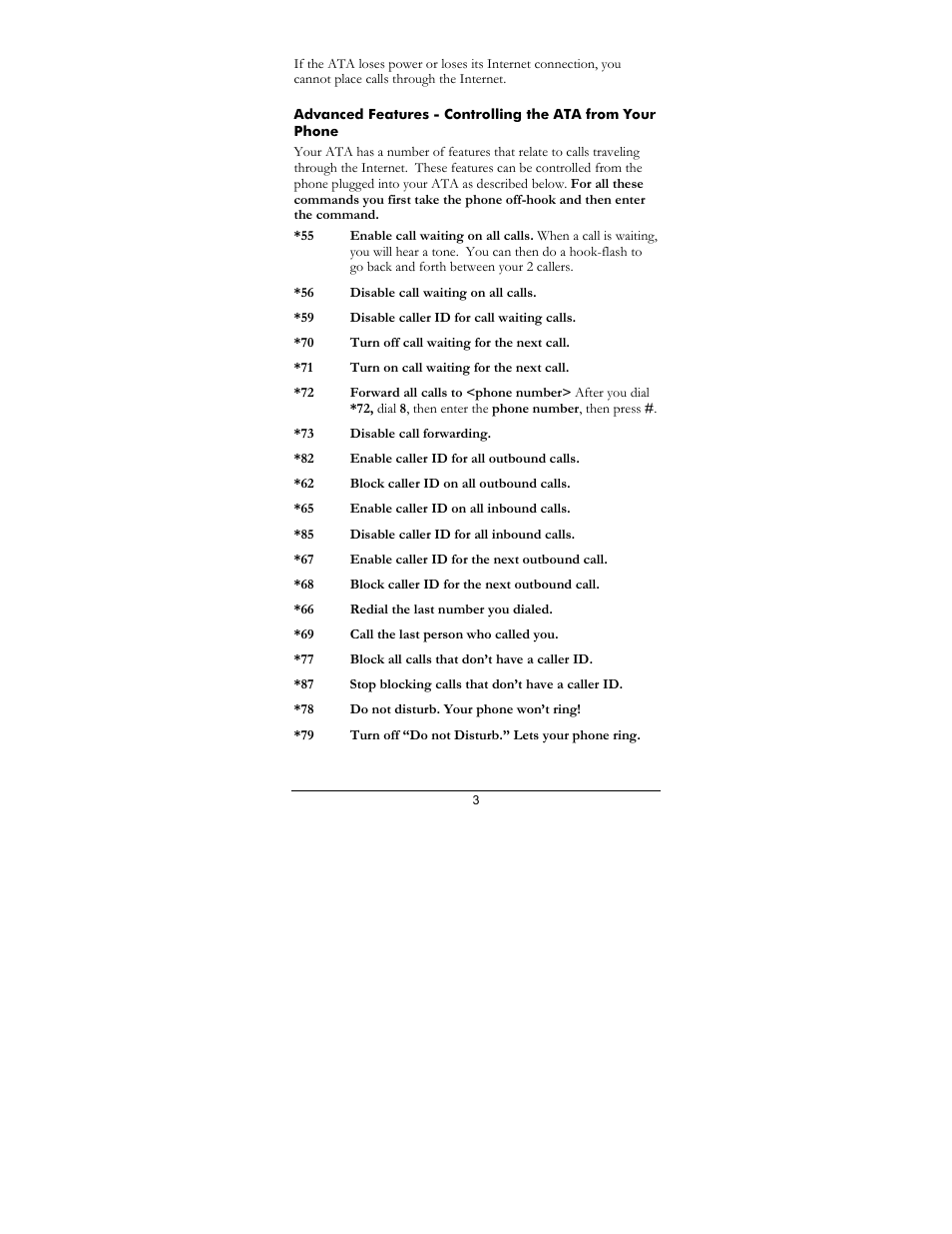 Zoom 5809 User Manual | Page 3 / 12