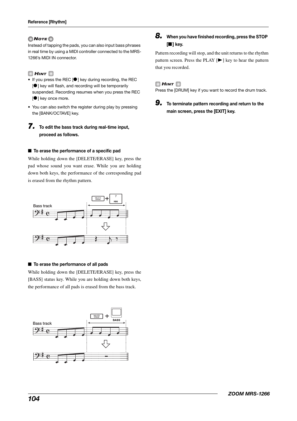 Zoom MRS-1266 User Manual | Page 104 / 192