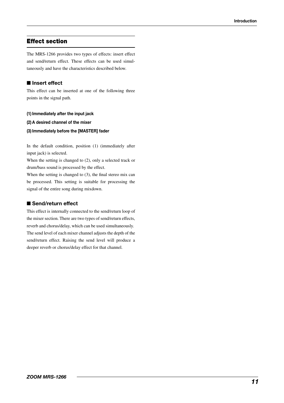 Zoom MRS-1266 User Manual | Page 11 / 192