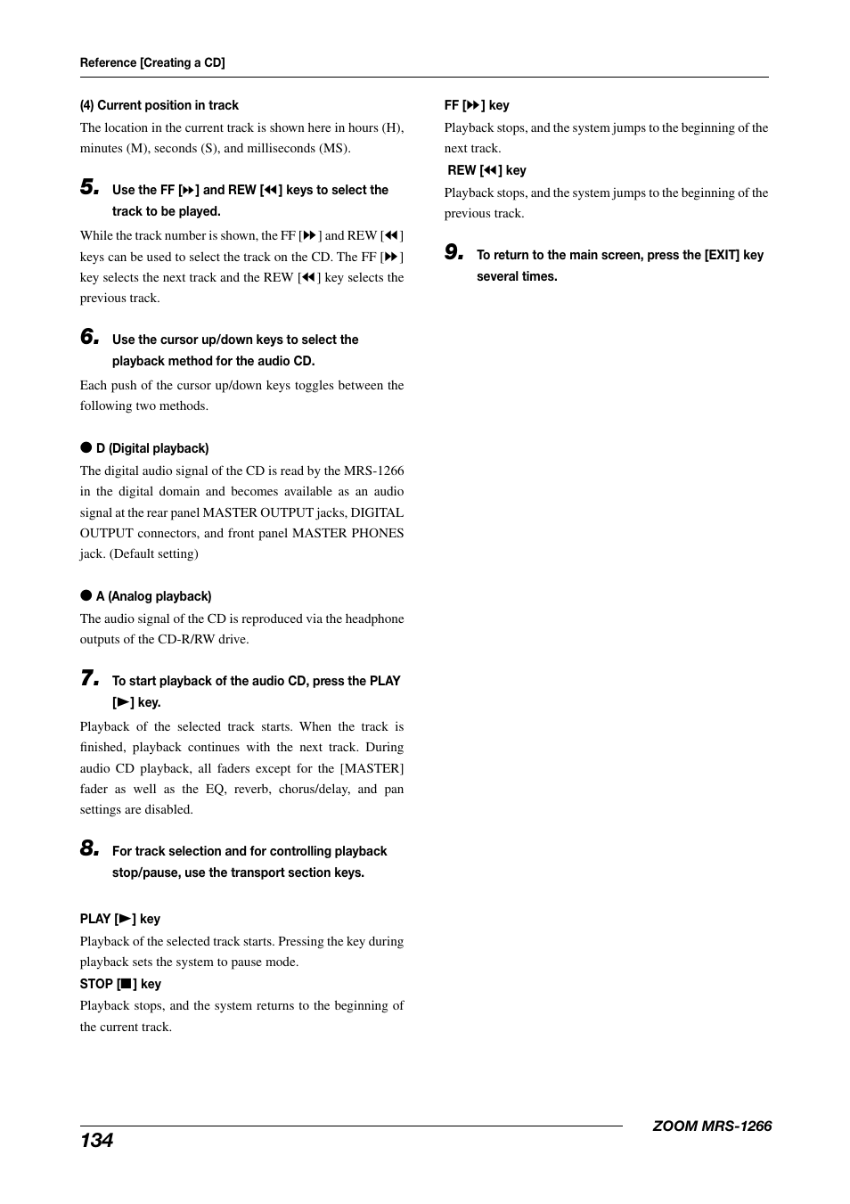 Zoom MRS-1266 User Manual | Page 134 / 192