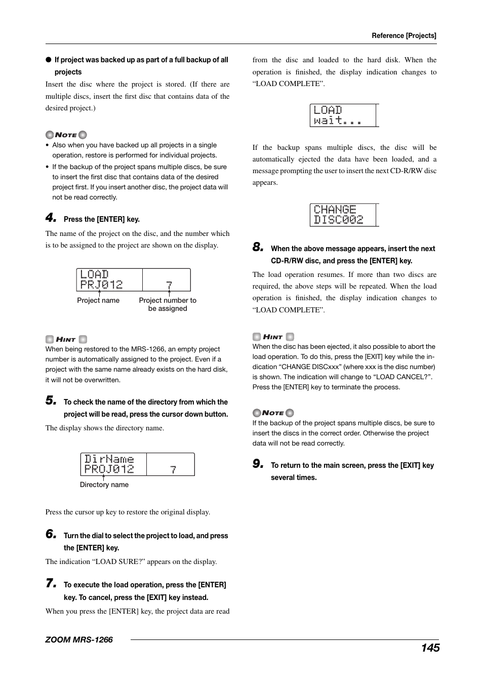 Zoom MRS-1266 User Manual | Page 145 / 192