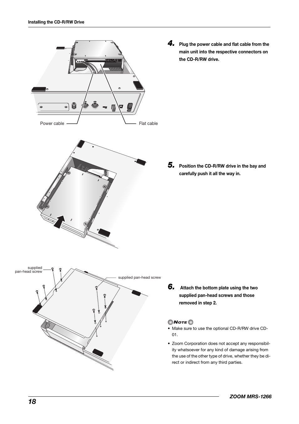Zoom MRS-1266 User Manual | Page 18 / 192