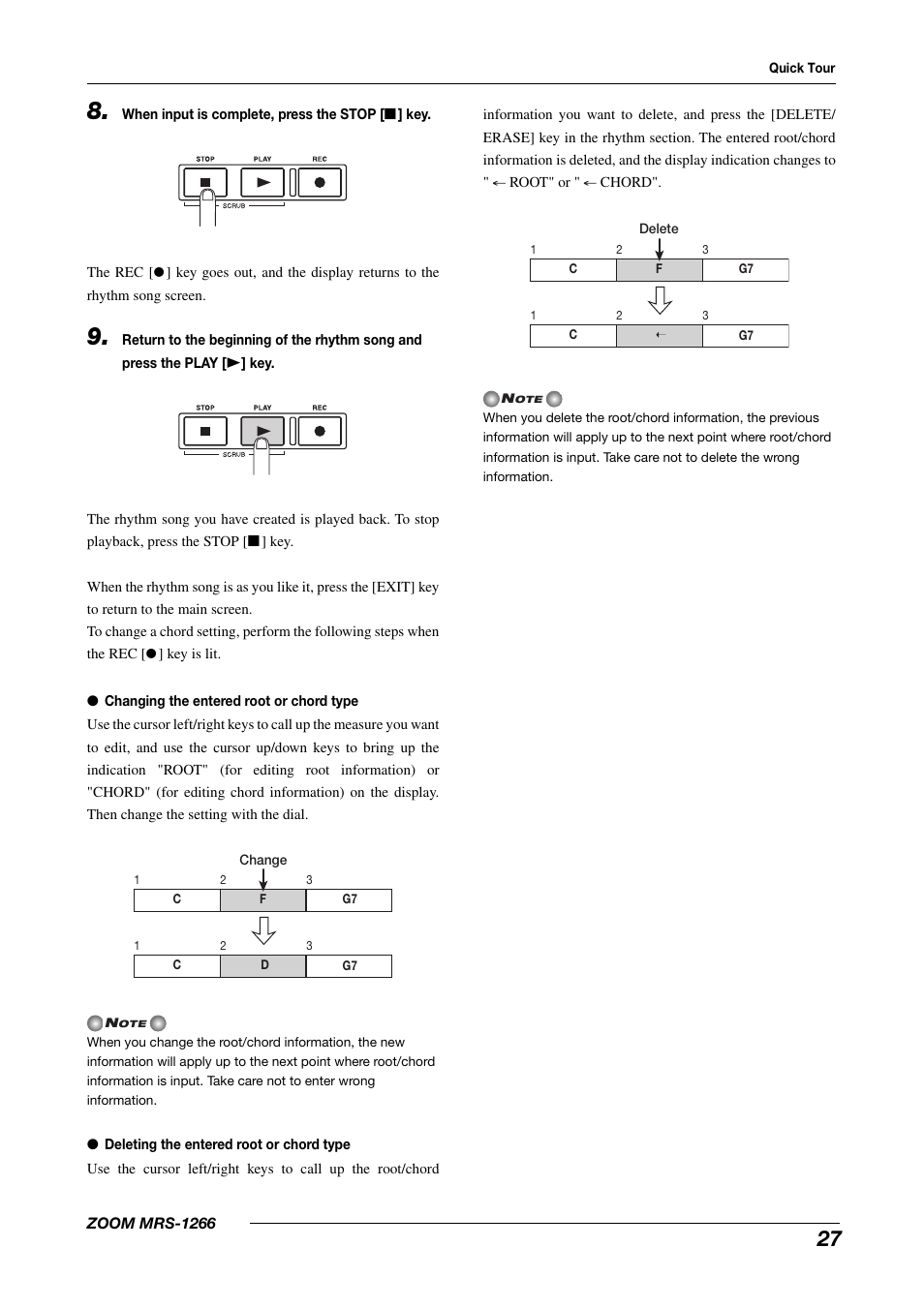 Zoom MRS-1266 User Manual | Page 27 / 192