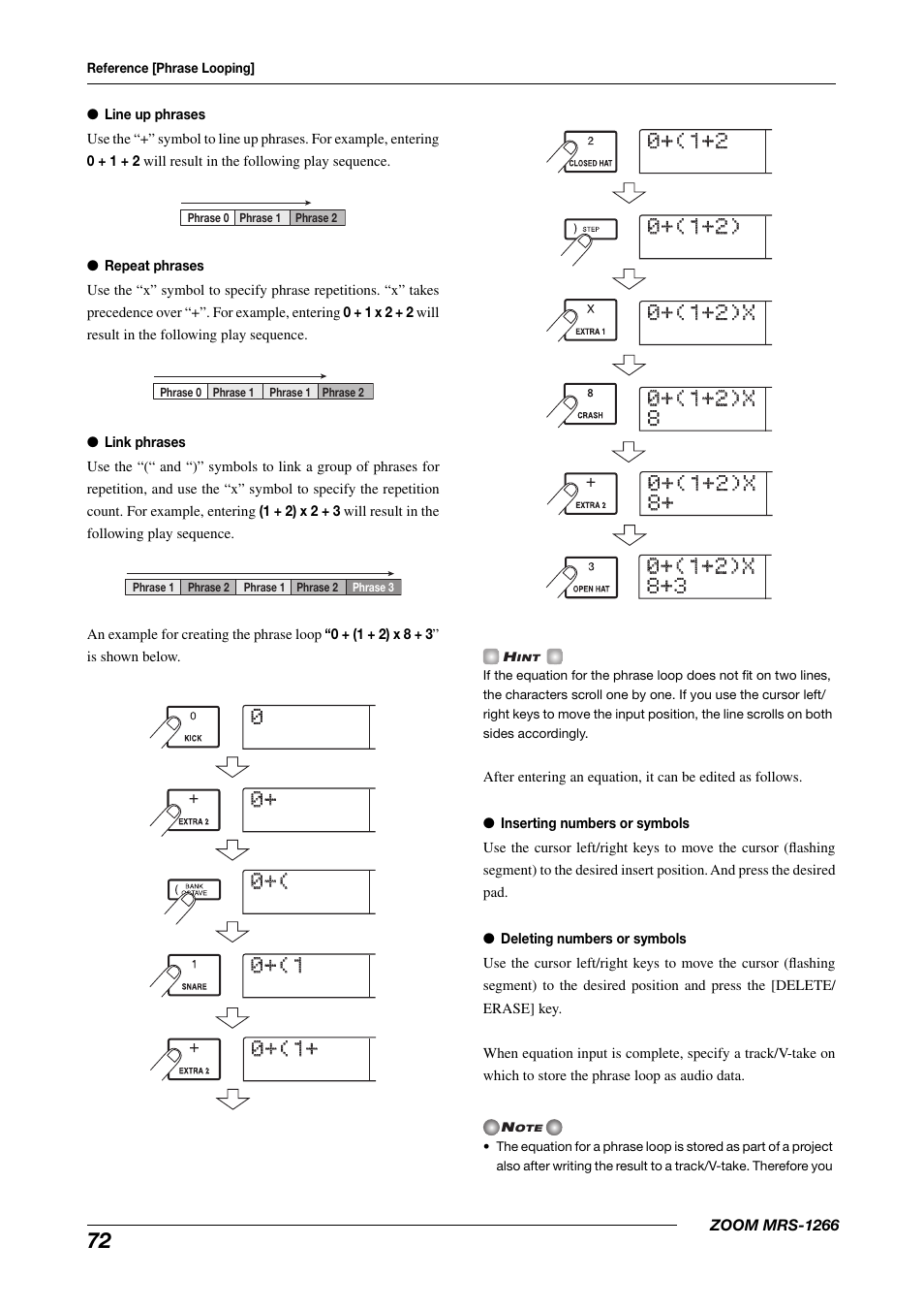 Zoom MRS-1266 User Manual | Page 72 / 192
