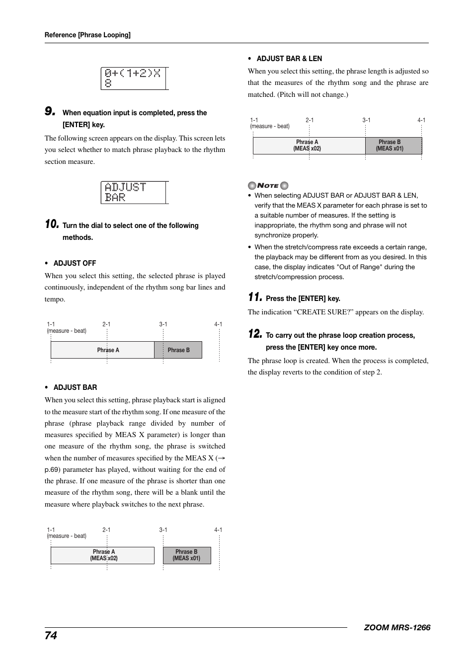 Zoom MRS-1266 User Manual | Page 74 / 192