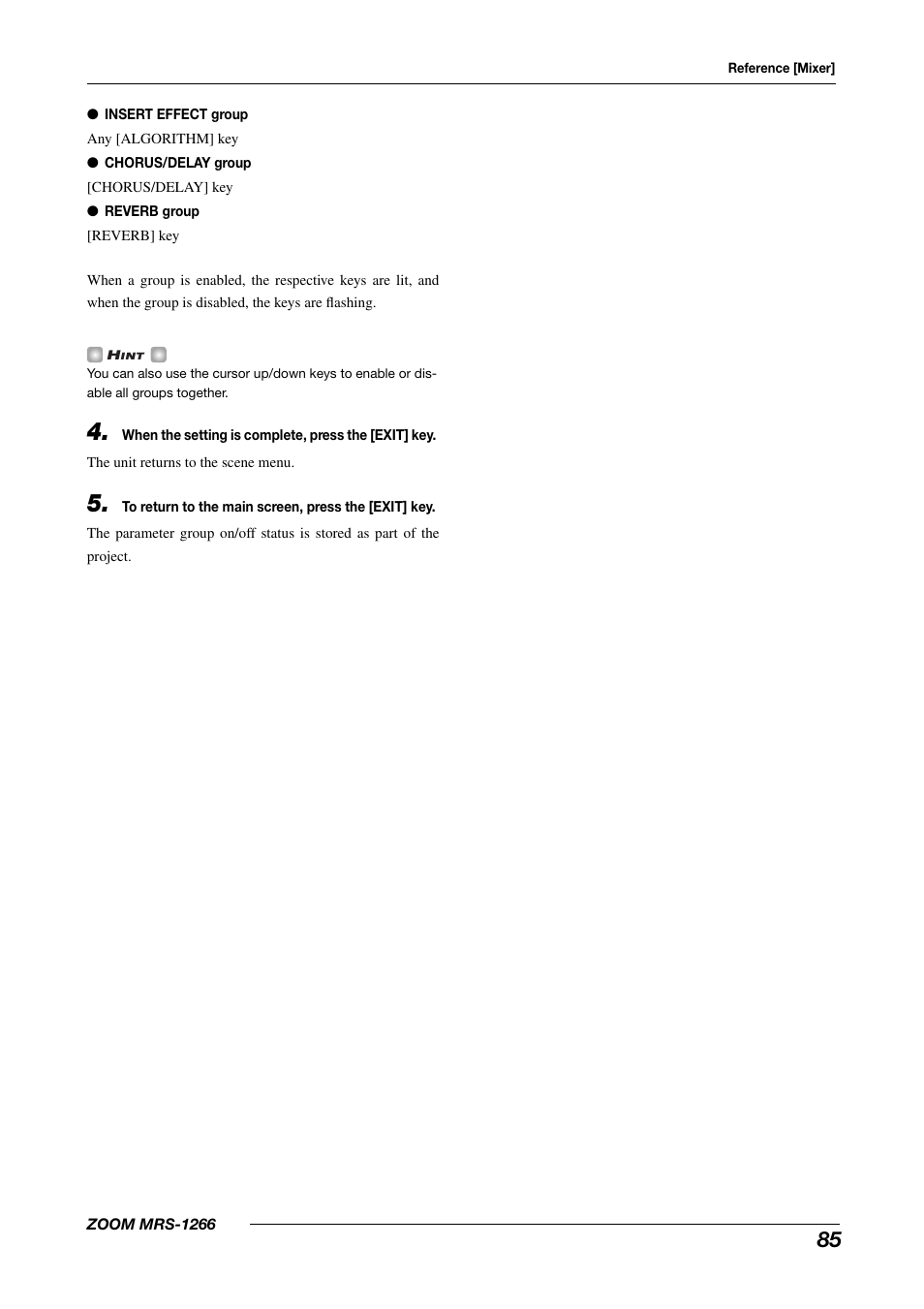 Zoom MRS-1266 User Manual | Page 85 / 192