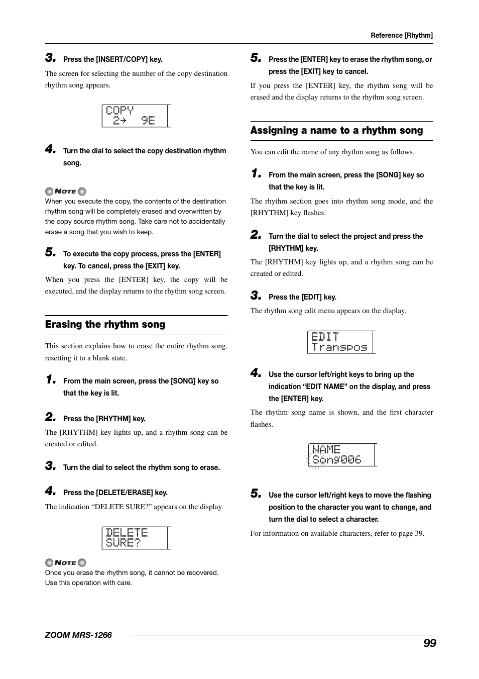 Zoom MRS-1266 User Manual | Page 99 / 192