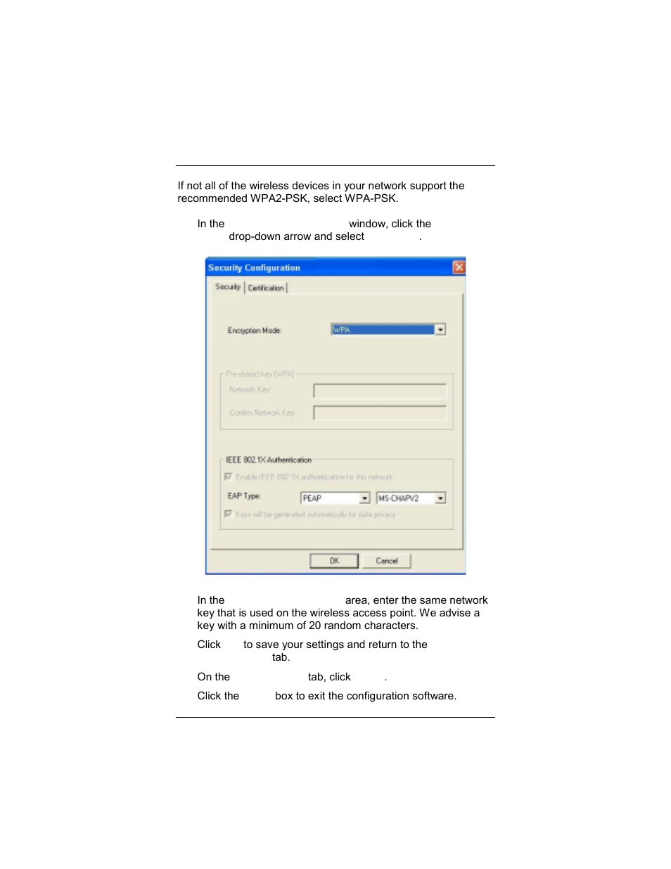 Wpa-psk (pre-shared key) | Zoom 4412A User Manual | Page 17 / 48
