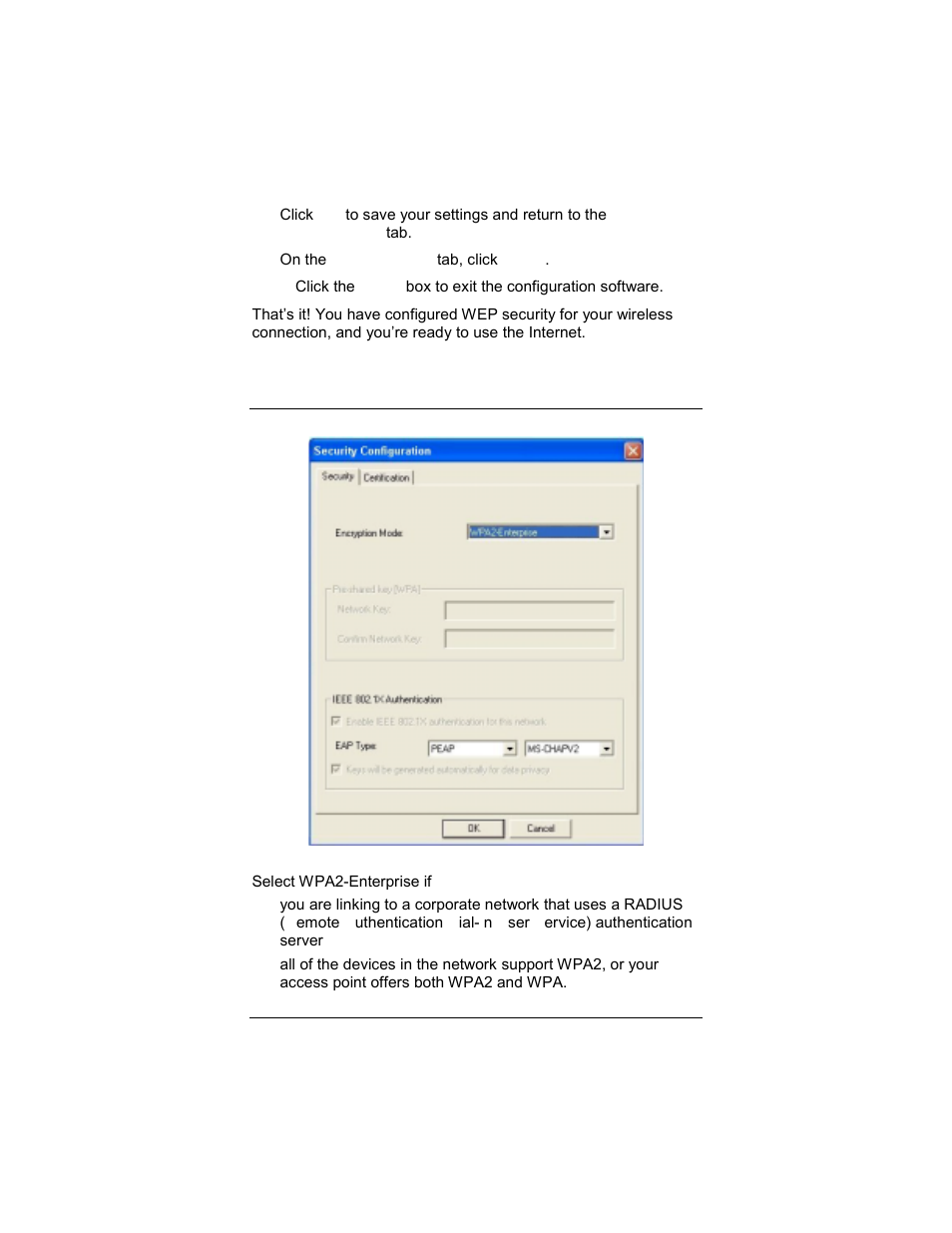Wpa2-enterprise | Zoom 4412A User Manual | Page 20 / 48