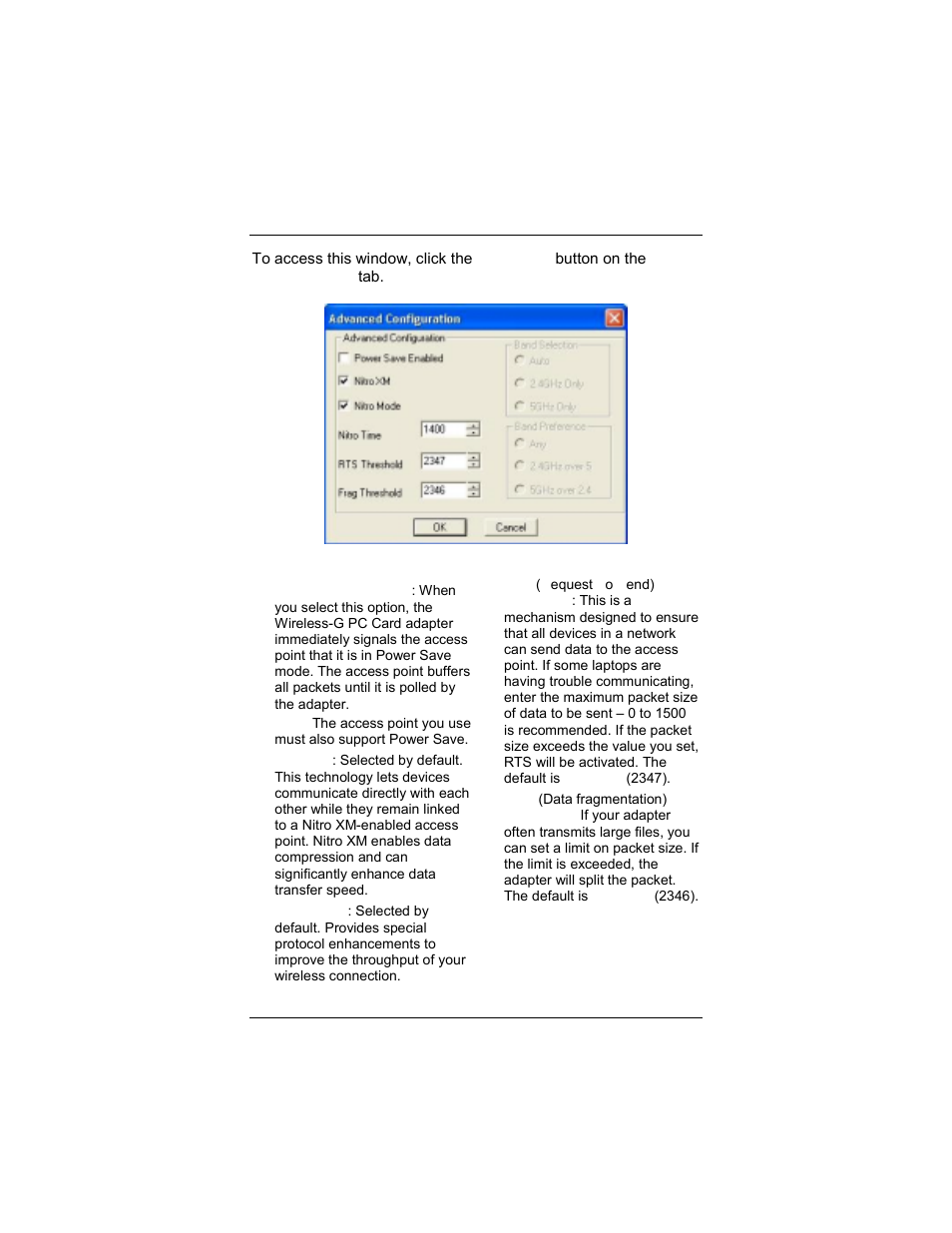 Advanced configuration | Zoom 4412A User Manual | Page 33 / 48
