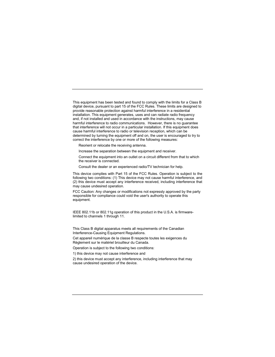 Appendix d regulatory information, Appendix d, Regulatory information | Zoom 4412A User Manual | Page 45 / 48