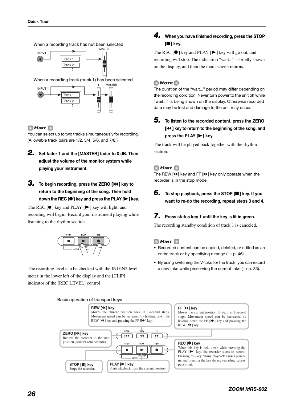 Zoom MRS-802 User Manual | Page 26 / 172