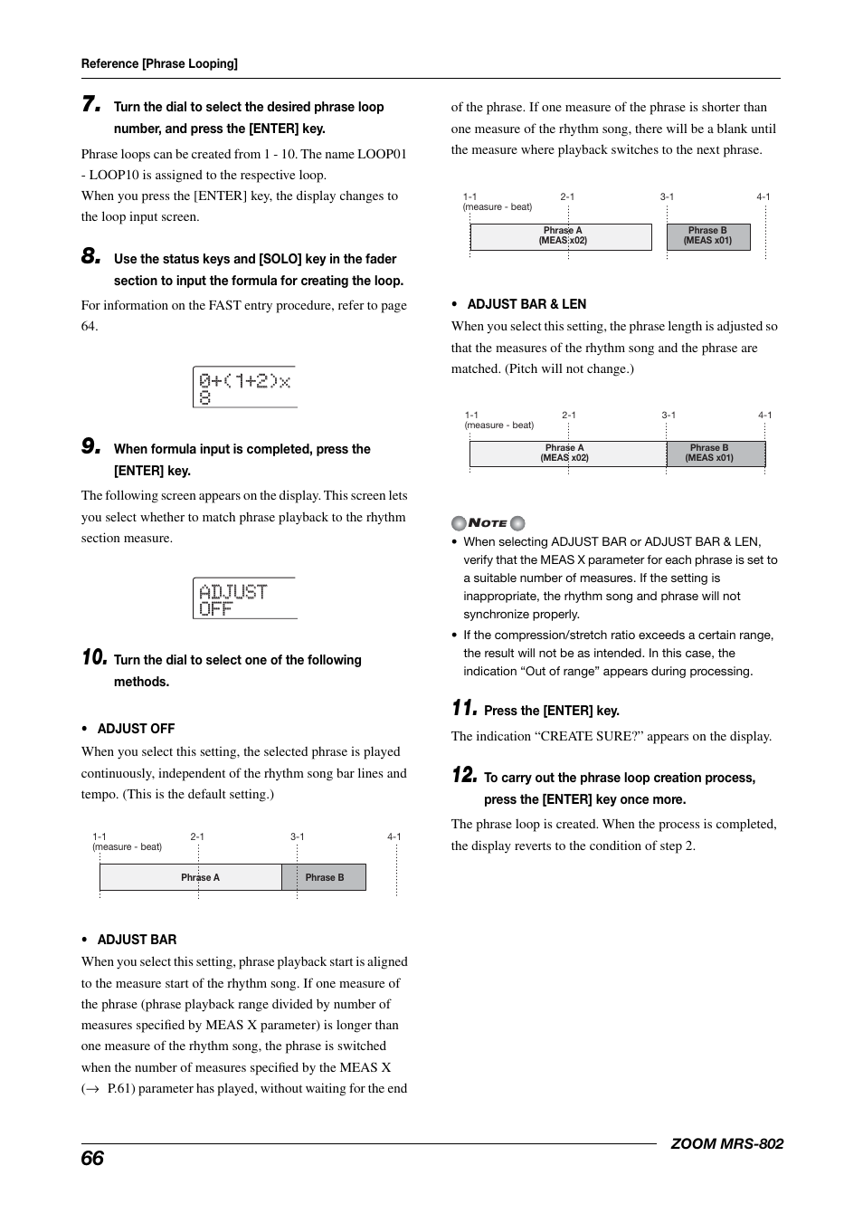 Zoom MRS-802 User Manual | Page 66 / 172