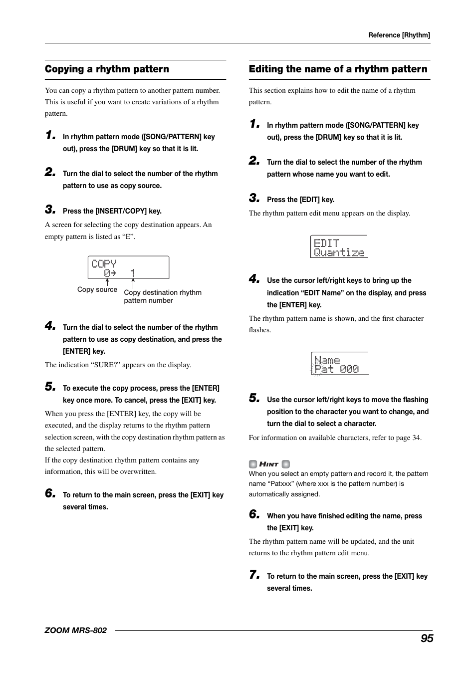 Zoom MRS-802 User Manual | Page 95 / 172