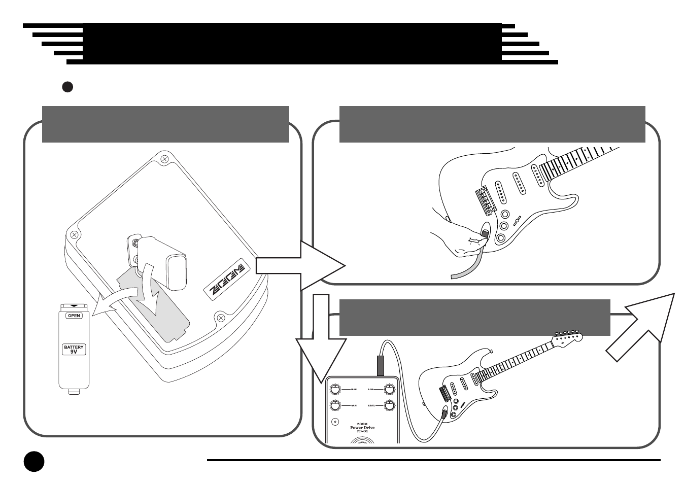 Connections | Zoom PD-01 User Manual | Page 6 / 16