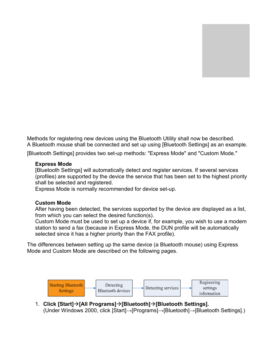 Chapter 3, Basic settings, Express mode set-up | Starting bluetooth settings | Zoom 4312A User Manual | Page 10 / 170