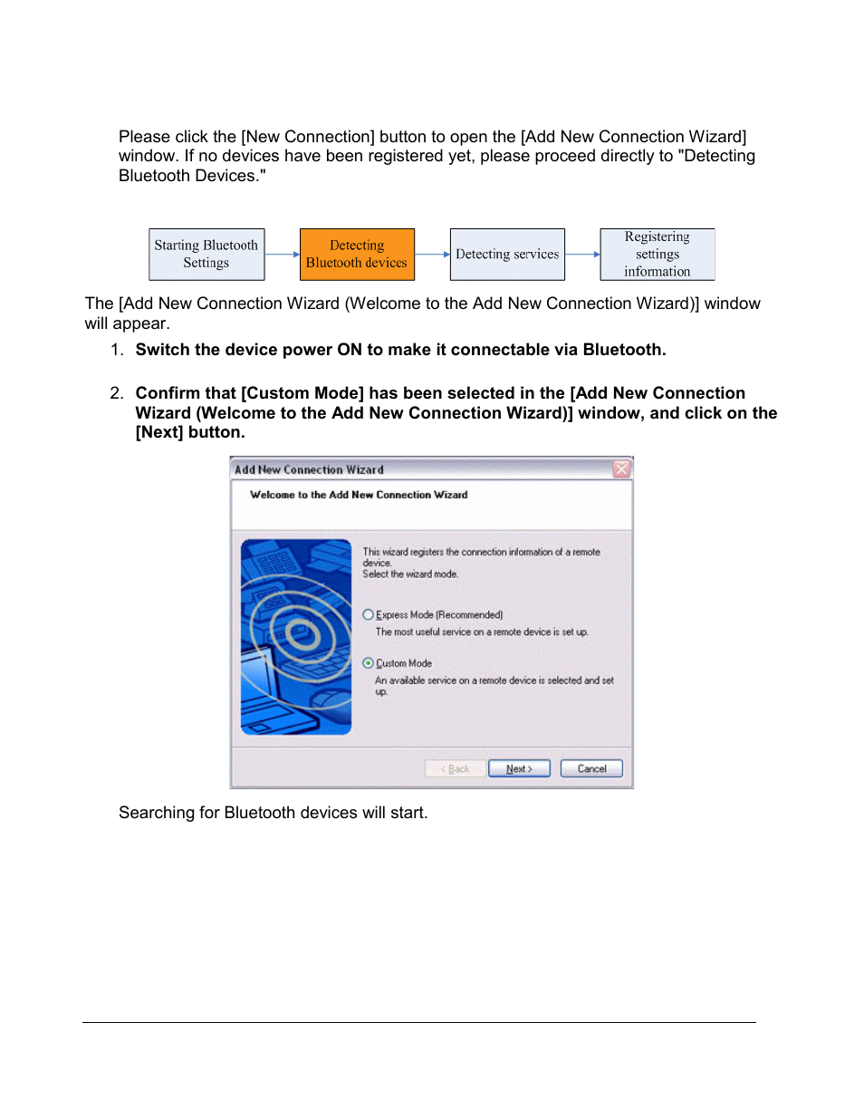Detecting bluetooth devices | Zoom 4312A User Manual | Page 19 / 170