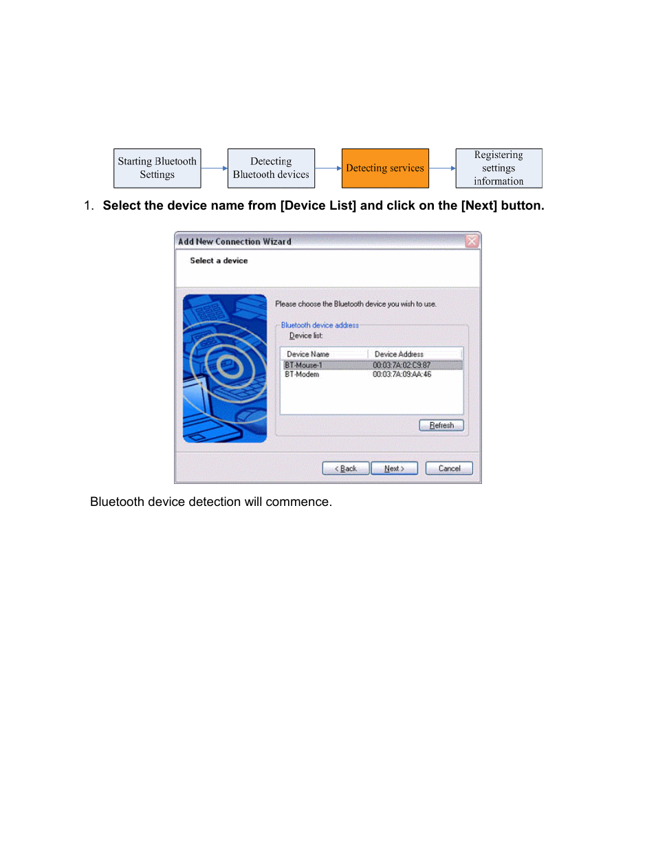 Detecting services | Zoom 4312A User Manual | Page 21 / 170