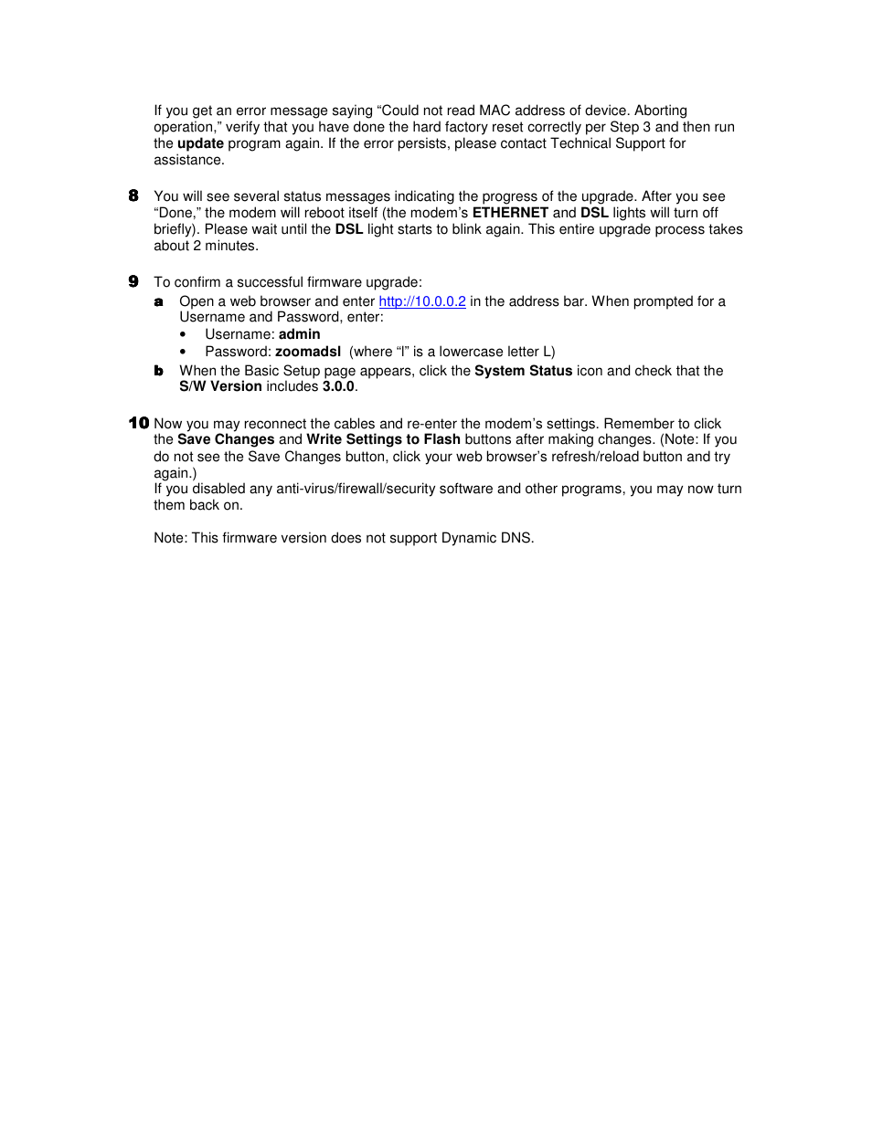 Zoom 5654A User Manual | Page 2 / 2