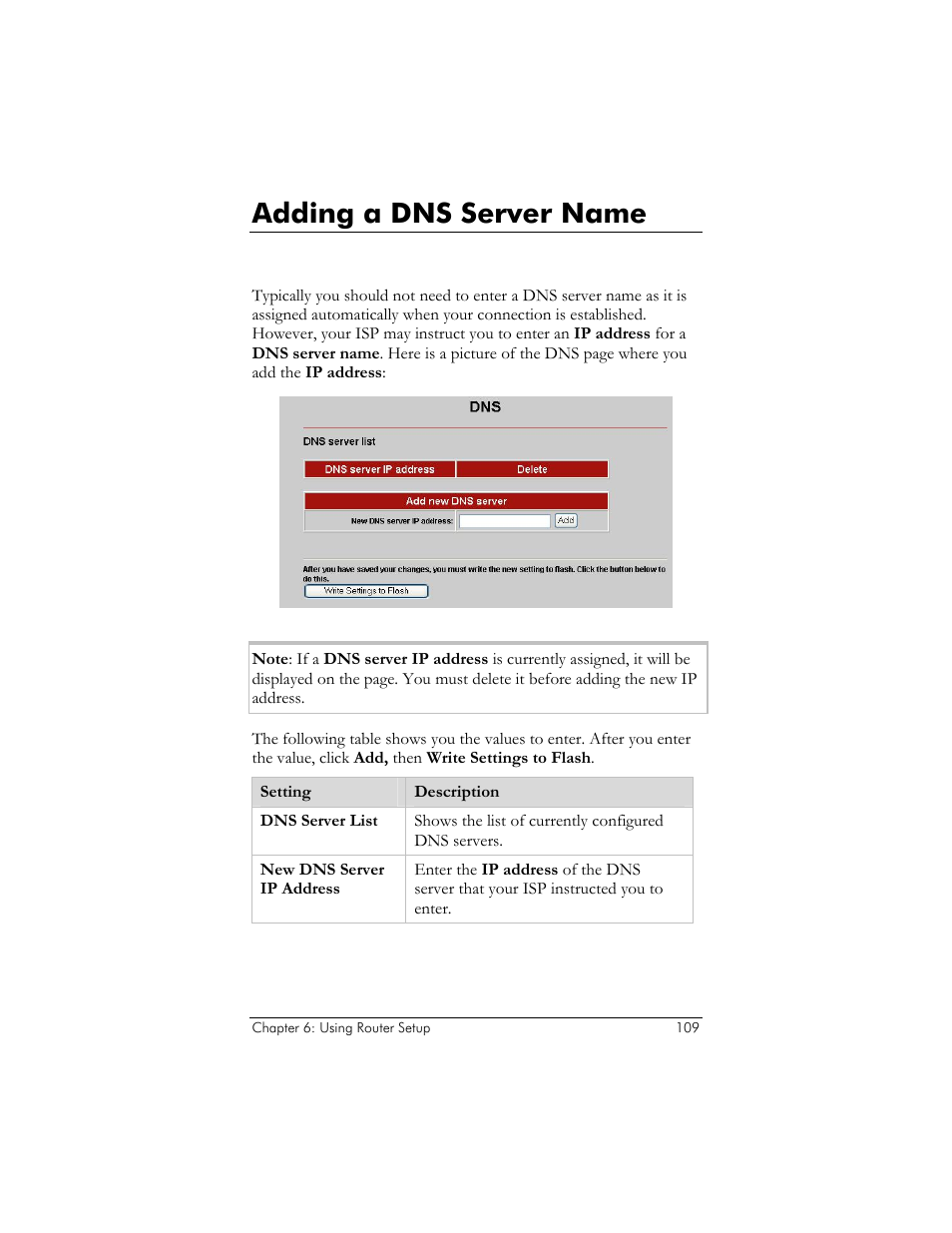 Adding a dns server name, Do i need to add a dns server name | Zoom ADSL X6v 5697 User Manual | Page 109 / 166