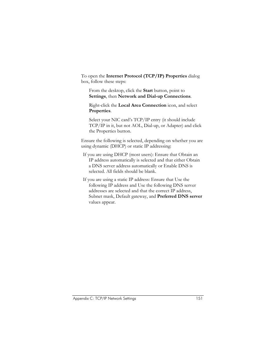 Windows 2000 | Zoom ADSL X6v 5697 User Manual | Page 151 / 166
