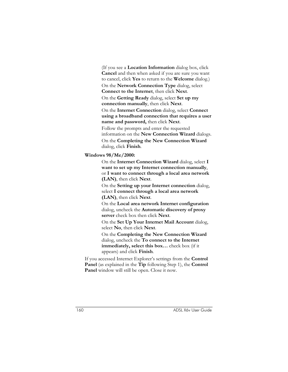 Zoom ADSL X6v 5697 User Manual | Page 160 / 166