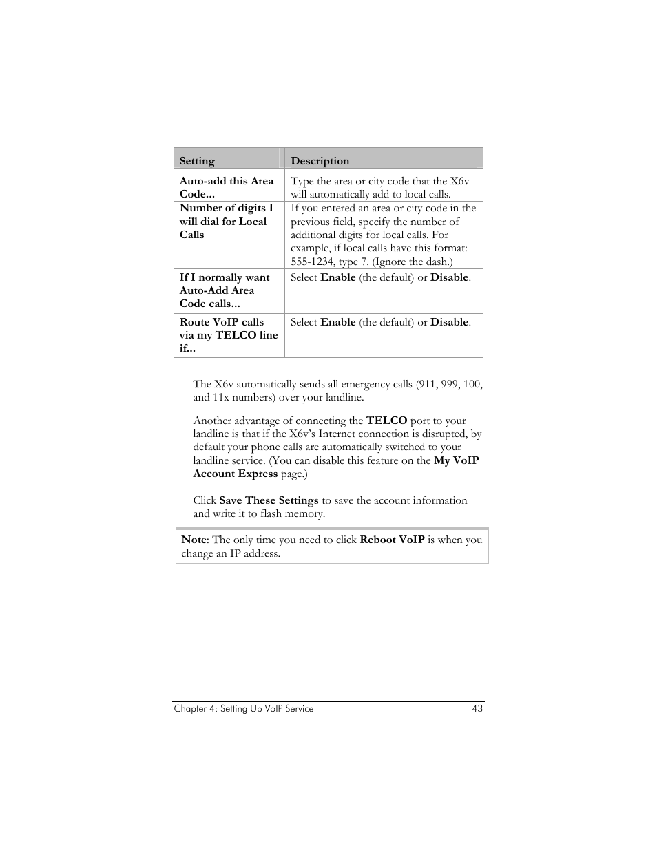 Zoom ADSL X6v 5697 User Manual | Page 43 / 166