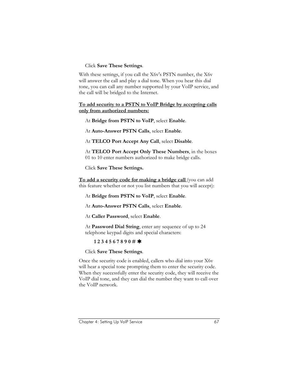 Zoom ADSL X6v 5697 User Manual | Page 67 / 166