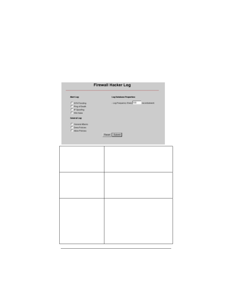 Hacker log | Zoom X5V User Manual | Page 55 / 80
