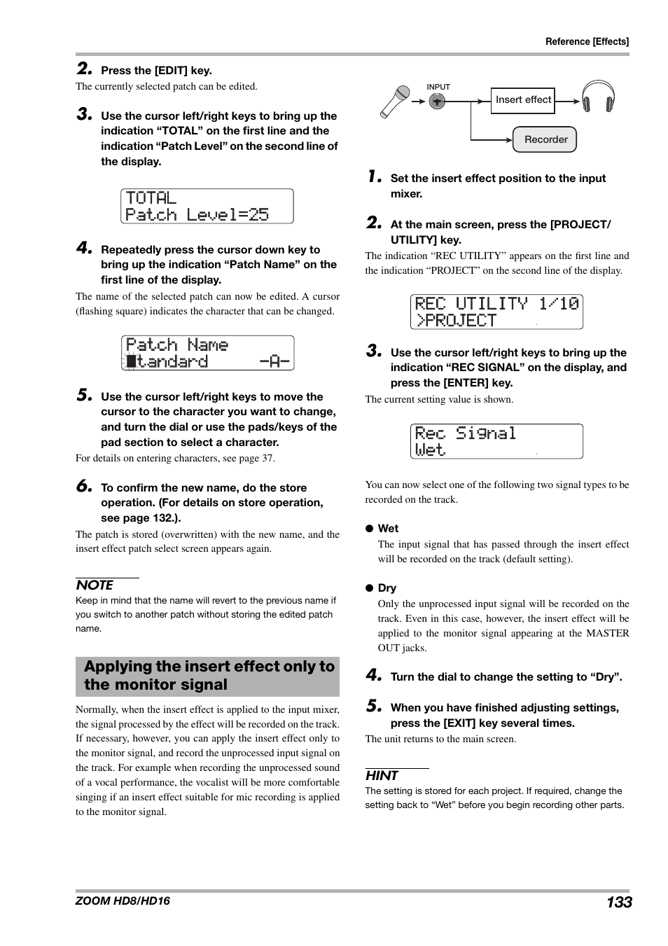 Zoom HD16 User Manual | Page 133 / 213