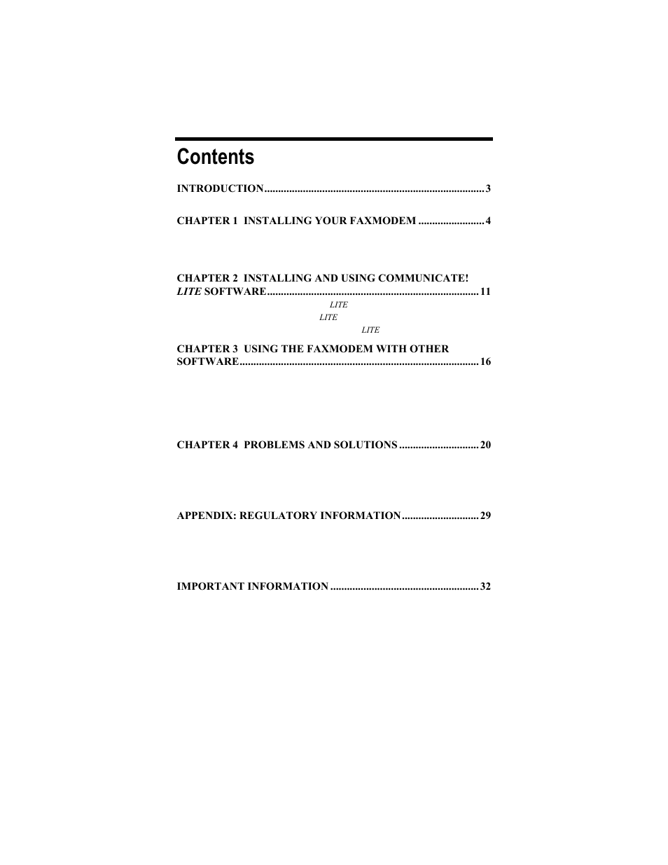 Zoom 1120 User Manual | Page 2 / 32