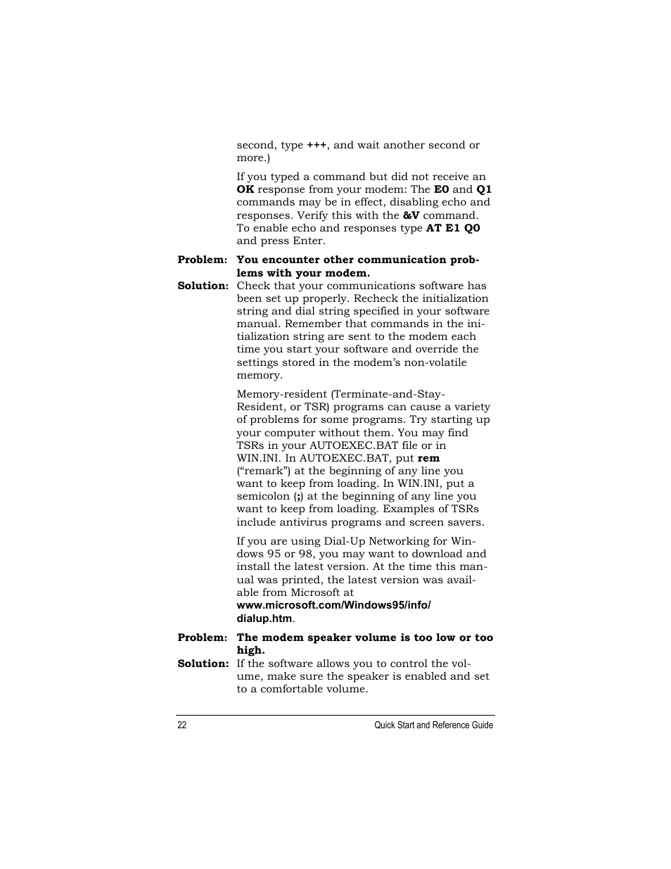 Zoom 1120 User Manual | Page 22 / 32