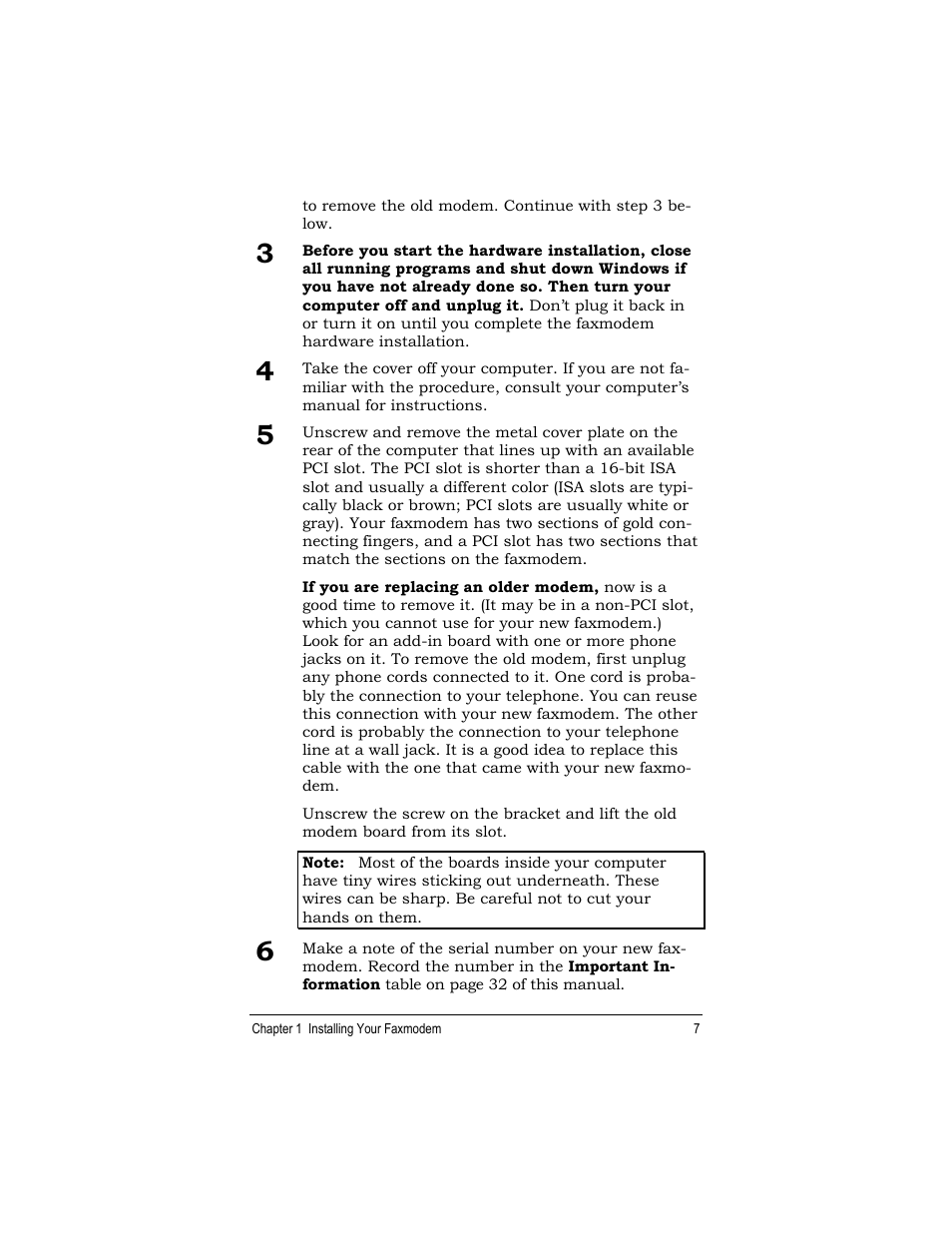 Zoom 1120 User Manual | Page 7 / 32